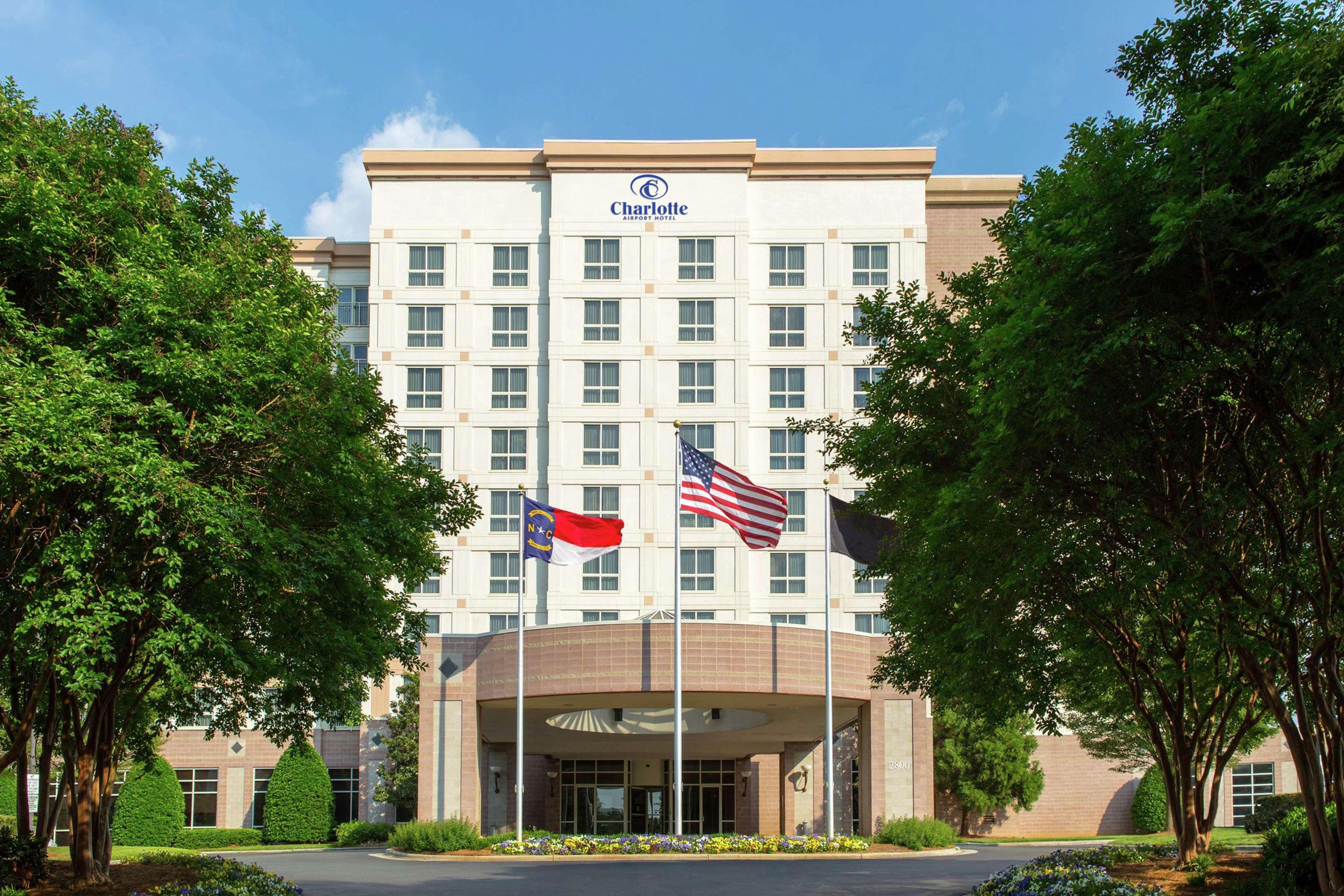 Hilton Charlotte Airport Hotel Zewnętrze zdjęcie