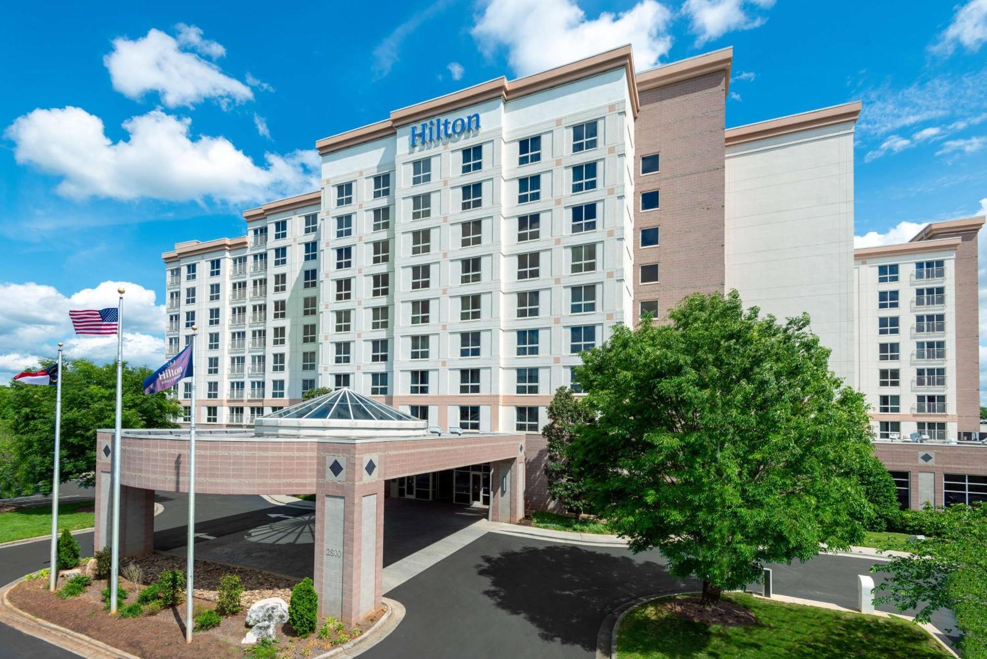 Hilton Charlotte Airport Hotel Zewnętrze zdjęcie